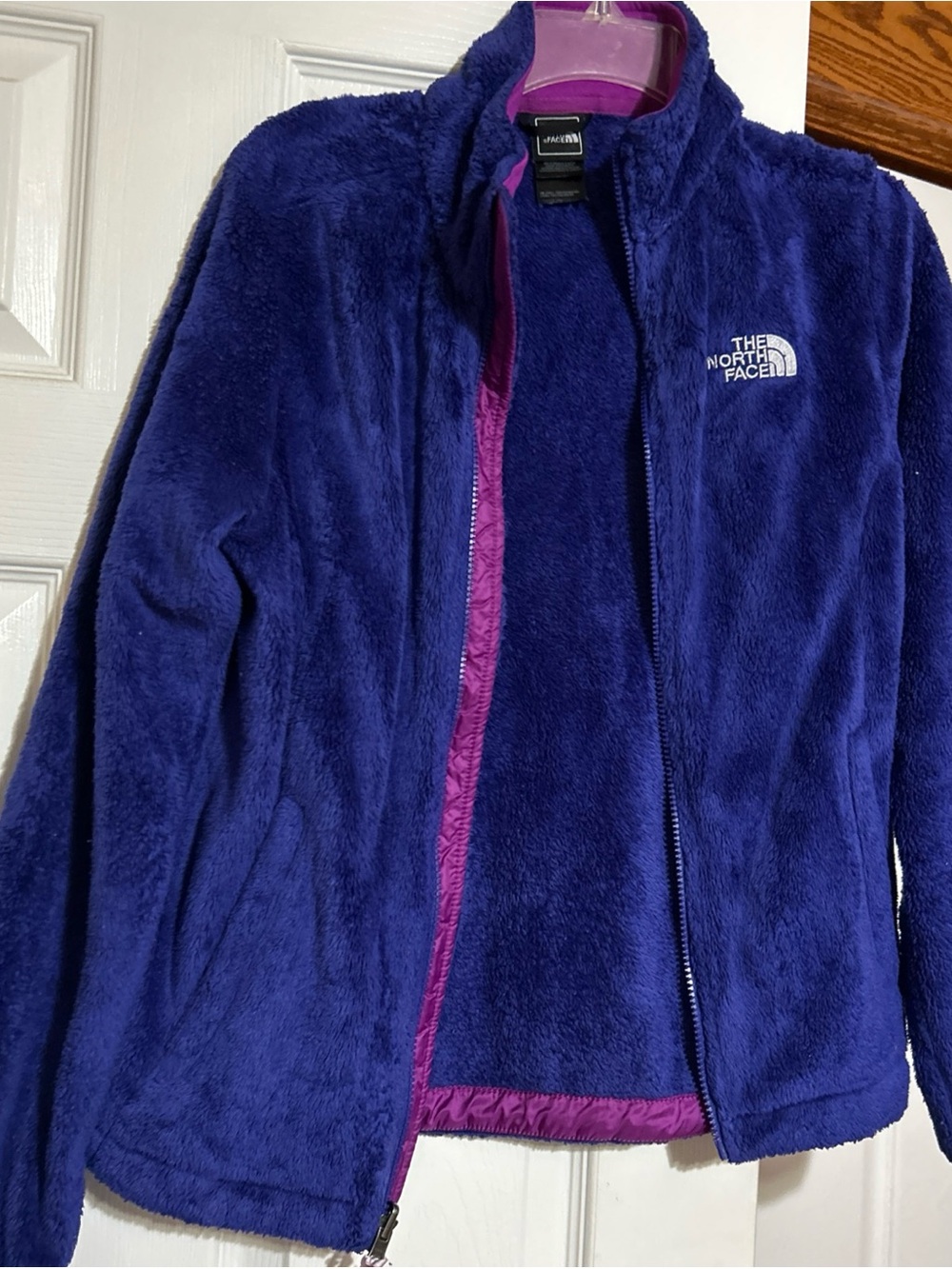 The North Face Womens Osito Fleece Jacket retro Fuzzy all season women S purple